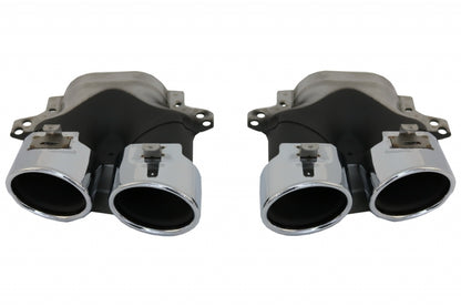 MERCEDES CLASSE E C238 A238 2016+ DIFFUSORE POSTERIORE CON TERMINALI AMG