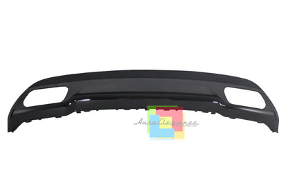 MERCEDES A-CLASS W176 2012-2018 REAR DIFFUSER WITH BLACK TIPPER AMG
