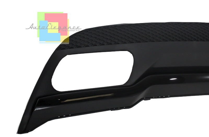 MERCEDES A-CLASS W176 2012-2018 REAR DIFFUSER WITH BLACK TIPPER AMG