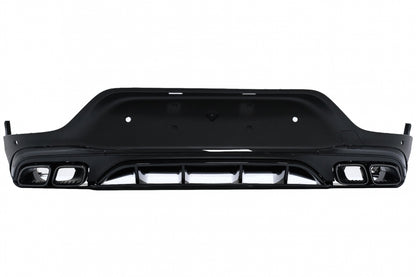 REAR DIFFUSER MERCEDES GLC COUPE C253 2020+ ABS &amp; BLACK TIPPER AMG