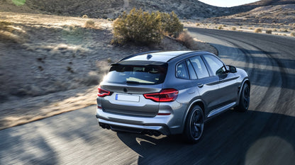 BMW X3 G01 M SPORT LOOK REAR ROOF SPOILER BLACK ABS