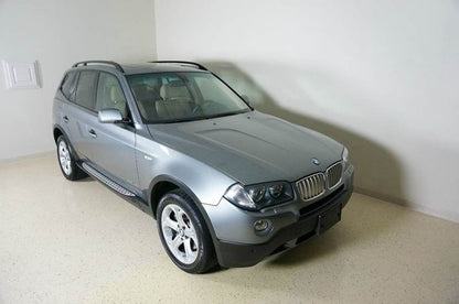 PEDANE LATERALI BMW X3 E83 2004 - 2010 SOTTOPORTA IN ALLUMINIO / ABS