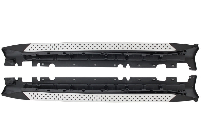 PEDANE LATERALI BMW X5 E70 2007 AL 2013 SOTTOPORTA IN ALLUMINIO / ABS