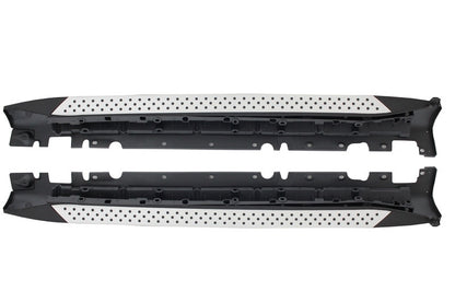 PEDANE LATERALI BMW X5 E70 2007 AL 2013 SOTTOPORTA IN ALLUMINIO / ABS