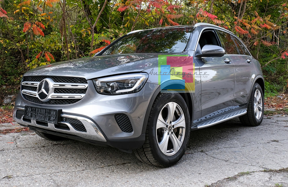 PEDANE LATERALI MERCEDES GLC X253 LIFT 2019+ SOTTOPORTA DESIGN SPORTIVO AMG