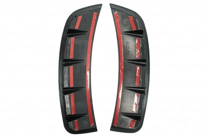 MERCEDES A-CLASS W177 2018+ FRONT BUMPER AIR INTAKES MOULDINGS A45 AMG