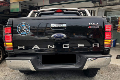 FORD RANGER 2012-2018 FULL LED REAR LIGHTS DYNAMIC INDICATOR