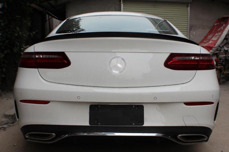 MERCEDES E-CLASS COUPE C238 REAR SPOILER HOOD AMG GLOSS BLACK ABS