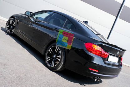 BMW 4 F36 GRAN COUPE SPOILER SUL COFANO NERO LUCIDO LOOK M4 AUTOELEGANCERICAMBI