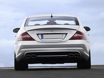 MERCEDES CLS W219 REAR SPOILER ON THE HOOD IN ABS AMG LOOK