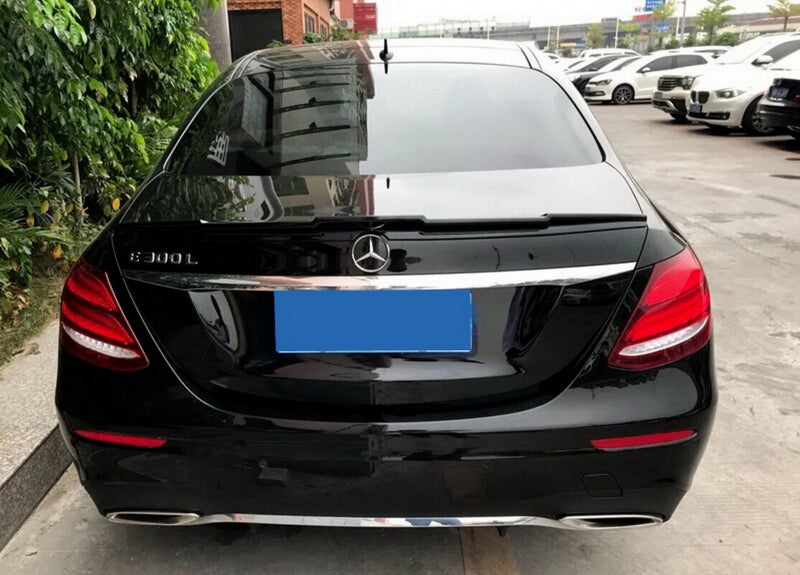 MERCEDES CLASSE E W213 2016+ SPOILER SUL COFANO POSTERIORE LOOK SPORTIVO AMG