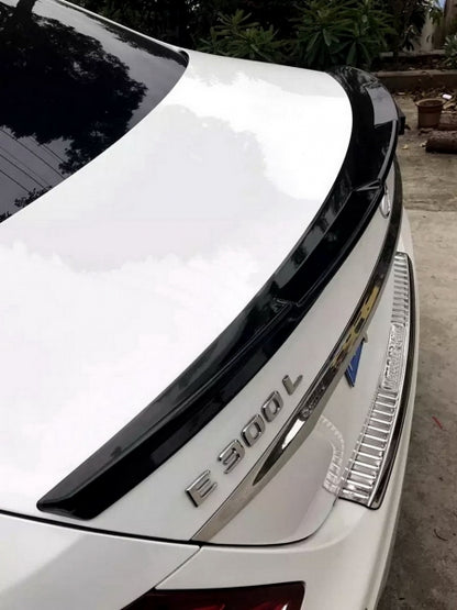 MERCEDES CLASSE E W213 2016+ SPOILER SUL COFANO POSTERIORE LOOK SPORTIVO AMG