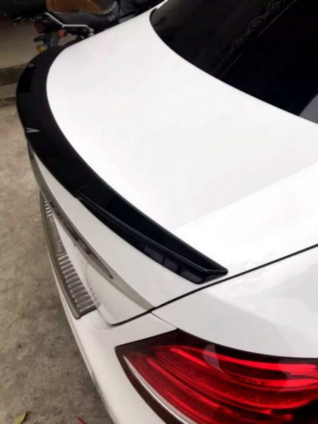MERCEDES CLASSE E W213 2016+ SPOILER SUL COFANO POSTERIORE LOOK SPORTIVO AMG
