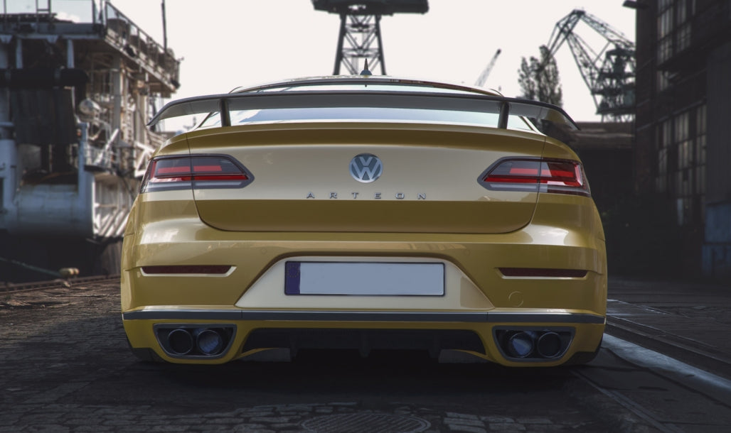 VW ARTEON 2017-2020 REAR SPOILER BONNET RLINE ABS GLOSS BLACK