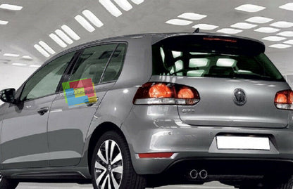 SPOILER POSTERIORE SUL TETTO + TERZO STOP LED VW GOLF 6 2008-2012 LOOK R20