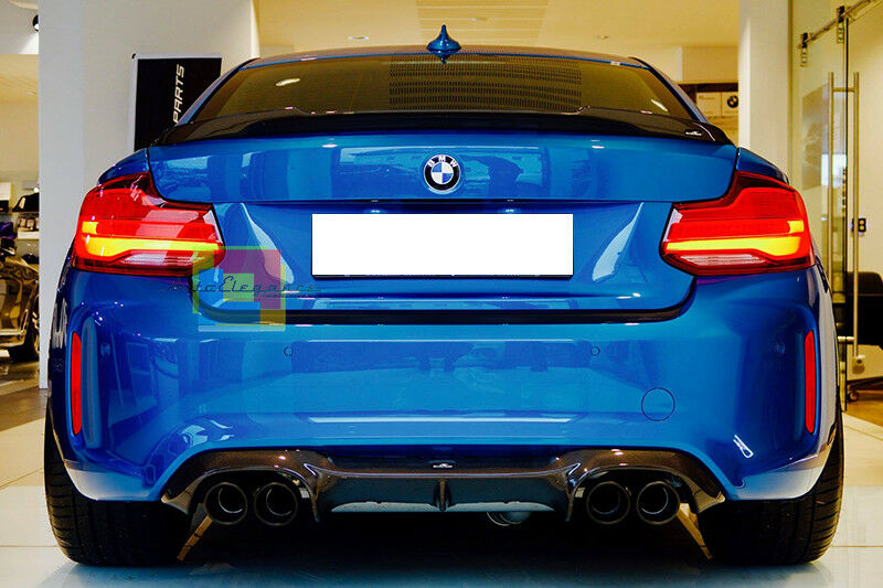 BMW SERIE 2 F22 F23 COUPE CABRIO 2013+ SPOILER POSTERIORE SUL COFANO LOOK M2 AUTOELEGANCERICAMBI