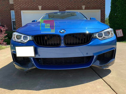 BMW SERIE 4 F32 F33 F36 2014+ SPLITTER SPOILER BAFFI SOTTO PARAURTI M SPORT AUTOELEGANCERICAMBI