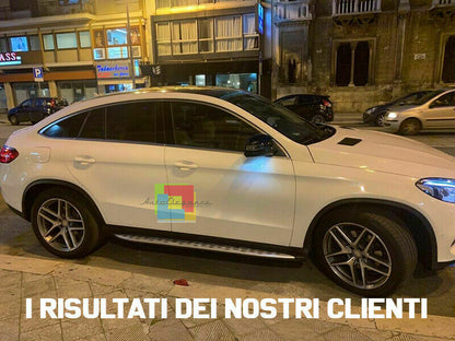 PEDANE LATERALI SOTTOPORTA DESIGN AMG PER MERCEDES GLC COUPE C253 2016+