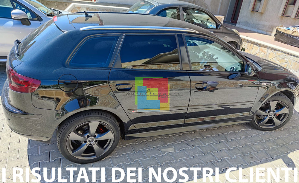 MINIGONNE LATERALI AUDI A3 8P 2005-2012 SPORTBACK LOOK S-LINE S3 SOLO 5 PORTE