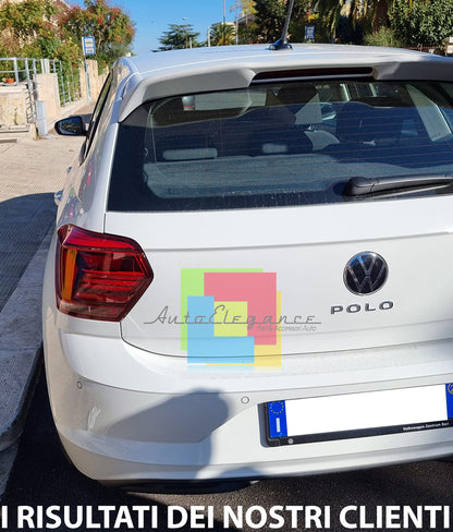 REAR ROOF SPOILER VW POLO AW1 2017+ ABS / PLASTIC RLINE WING