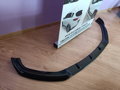 SOTTO PARAURTI ANTERIORE BMW SERIE 1 F20 F21 2015+ SPLITTER NERO LUCIDO 0245