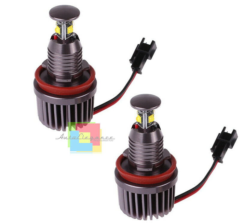 KIT ANGEL EYES LED 20W LED BMW SERIE 1 E81 E87 2008-2011 NO ERRORE SUPER QUALITA