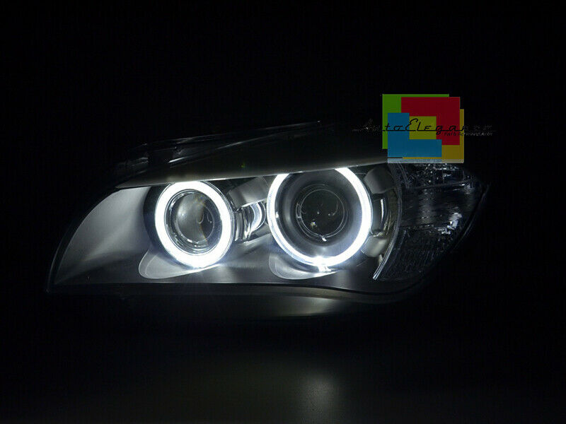 KIT ANGEL EYES LED 20W LED BMW SERIE 1 E81 E87 2008-2011 NO ERRORE SUPER QUALITA