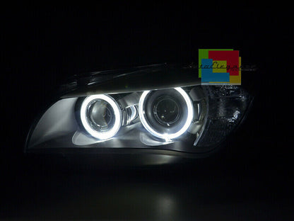 KIT ANGEL EYES LED 20W LED BMW SERIE 1 E81 E87 2008-2011 NO ERRORE SUPER QUALITA
