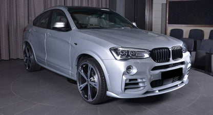 BMW X3 F25 X4 F26 DAL 2015+ LAMA SOTTO PARAURTI ANTERIORE SPLITTER AUTOELEGANCERICAMBI