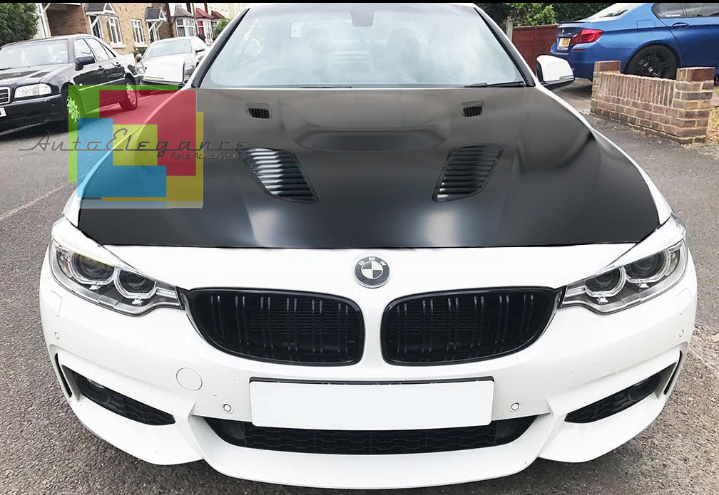 BMW SERIE 4 F32 F33 F36 COFANO ANTERIORE CON PRESE D'ARIA LOOK M4 AUTOELEGANCERICAMBI