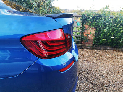 REAR BONNET SPOILER BMW 5 SERIES F10 2010-2017 ABS GLOSS BLACK M5 0050