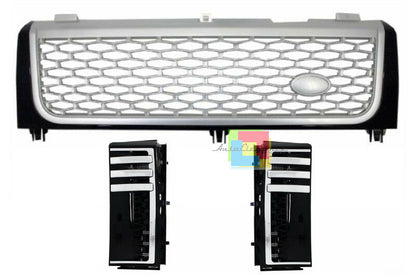 LAND ROVER RANGE ROVER VOGUE 02-05 L322 SET GRIGLIE GRIGIO LOOK AUTOBIOGRAPHY