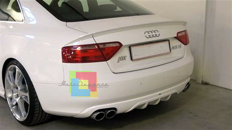 DIFFUSORE DOPPIO SCARICO POSTERIORE SOTTO PARAURTI AUDI A5 SPORTBACK 08-11