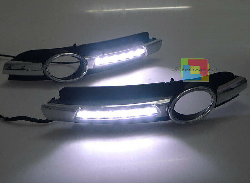 GRIGLIE FENDINEBBIA LUCI DIURNE LED AUDI A6 4F C6 2004-2008 DAYTIME NO ERROR