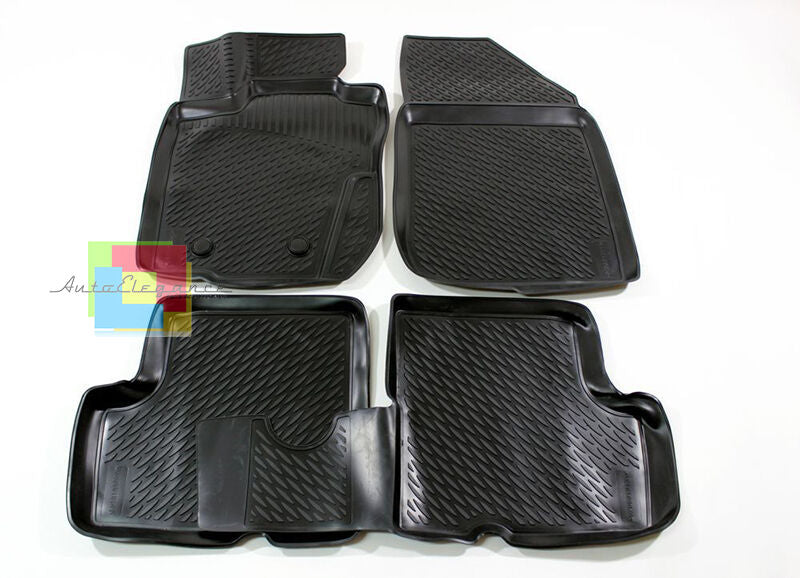 DACIA DUSTER 4WD 2011-2014 SET TAPPETINI AUTO IN GOMMA - TAPPETI ANTI SCIVOLO AUTOELEGANCERICAMBI