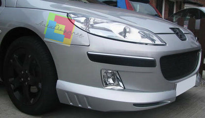 SPOILER ANTERIORE PEUGEOT 407 SOTTO PARAURTI DESIGN SPORTIVO