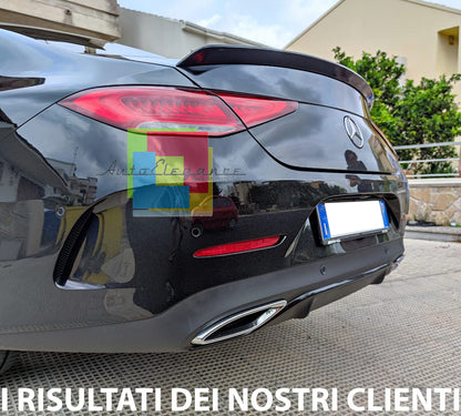 MERCEDES CLS COUPE C257 2017+ AMG BLACK ABS REAR HOOD SPOILER