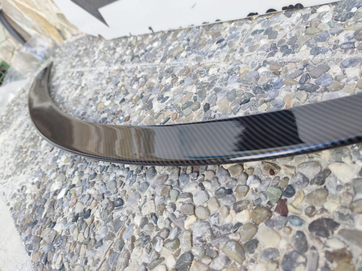 MERCEDES GLC COUPE 2015-2020 REAR SPOILER HOOD CARBON LOOK AMG DESIGN