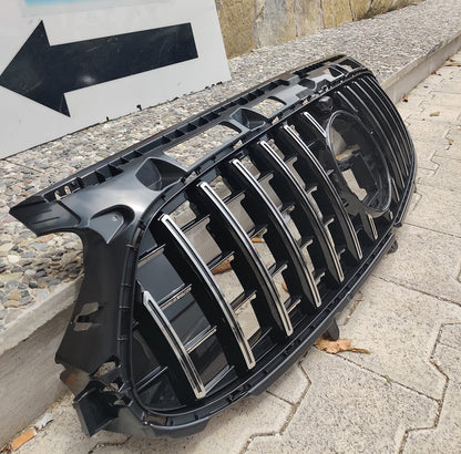 MERCEDES GLA H247 AMG 2020-2023 GRIGLIA ANTERIORE AMG LOOK GT-R PROFILI SATINATI