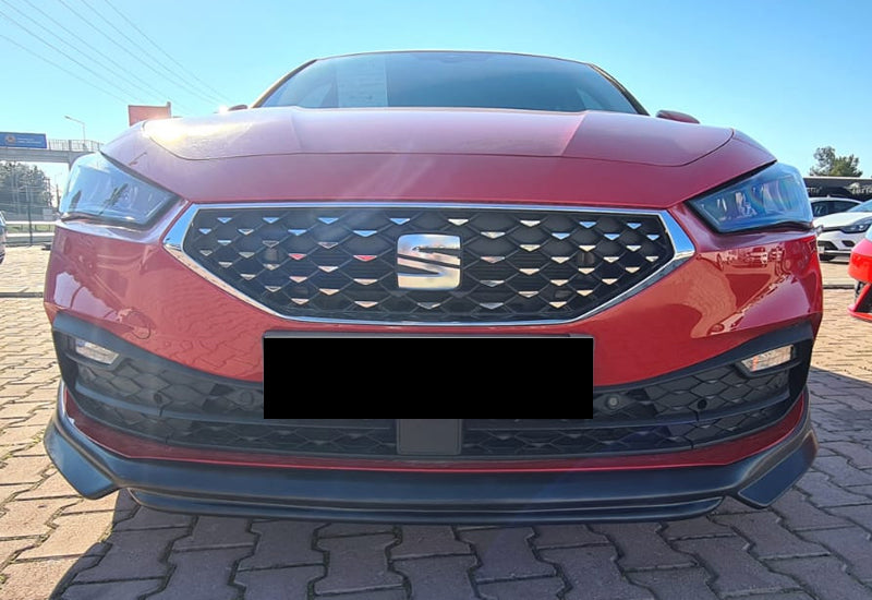 SEAT LEON KL 2019+ SPOILER LOOK FR SPOILER UNDER FRONT BUMPER ABS