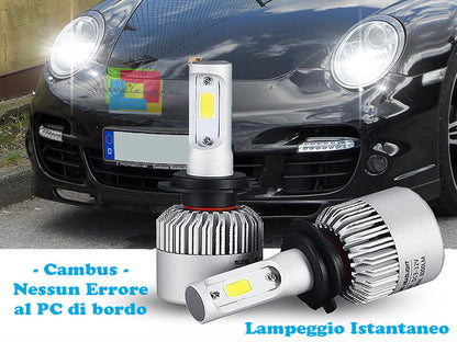 LAMPADE ABBAGLIANTI LED PORSCHE 911 997 2004-2012 ISTANTANEO CREE