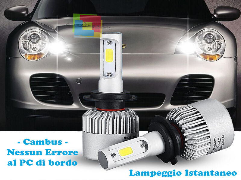 LAMPADE FENDINEBBIA A LED PORSCHE 996 1997-2005 CAMBUS BIANCO GHIACCIO CREE