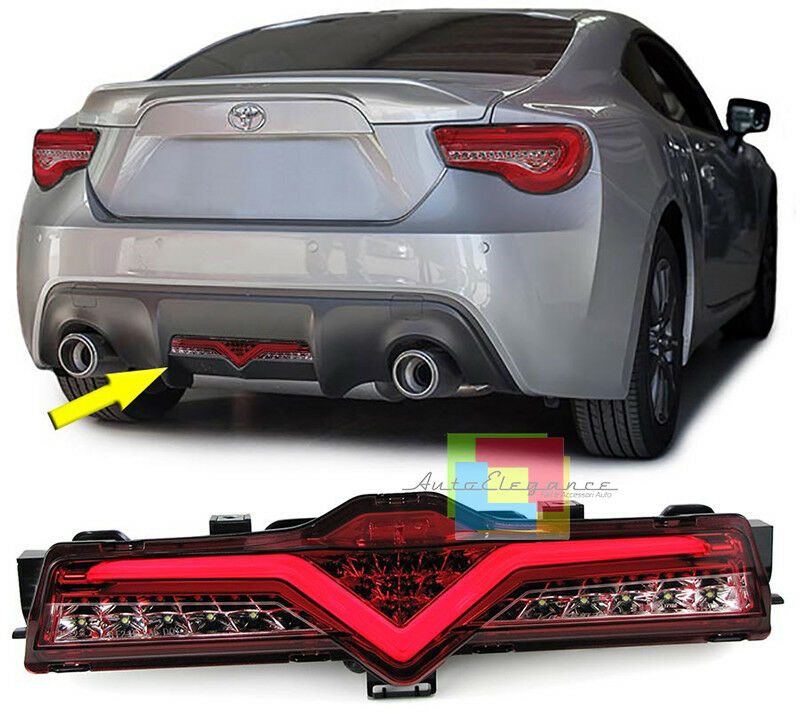 FARETTO RETRONEBBIA RETROMARCIA SUBARU BRZ & TOYOTA GT86 FULL LED