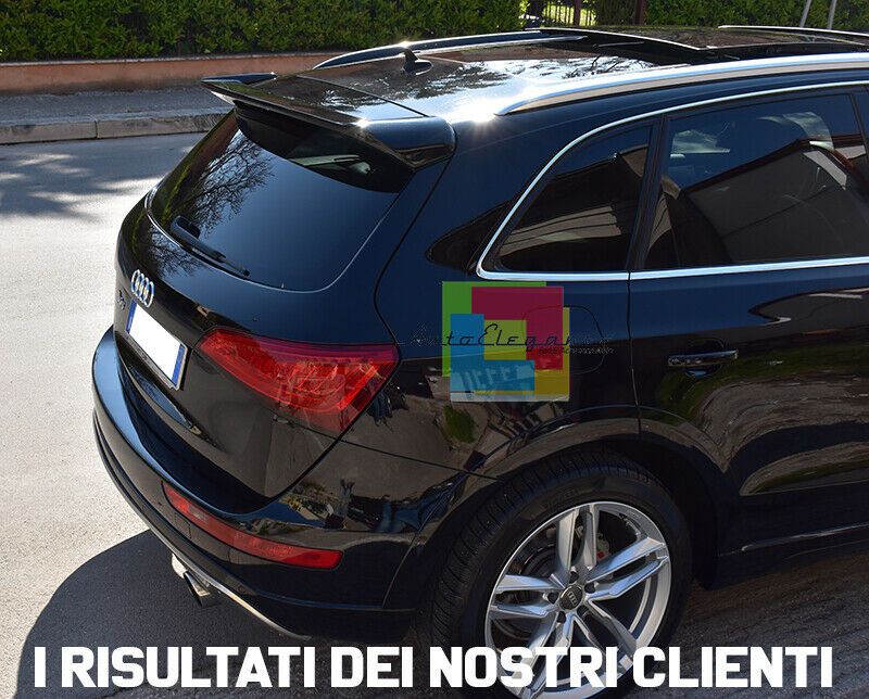 SPOILER POSTERIORE AUDI Q5 2008-2014 SUL TETTO SQ5 S-LINE ALETTONE .-.