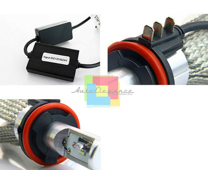 LAMPADE DIURNE ABBAGLIANTI H15 LED FORD FOCUS MK3 III ISTANTANEO CREE NO AVARIA