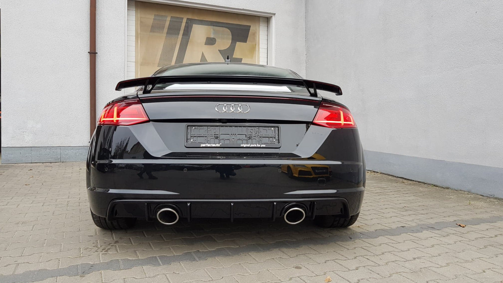 AUDI TT FV MK3 2015+ SLINE DIFFUSORE POSTERIORE SOTTO PARAURTI ESTRATTORE AUTOELEGANCERICAMBI