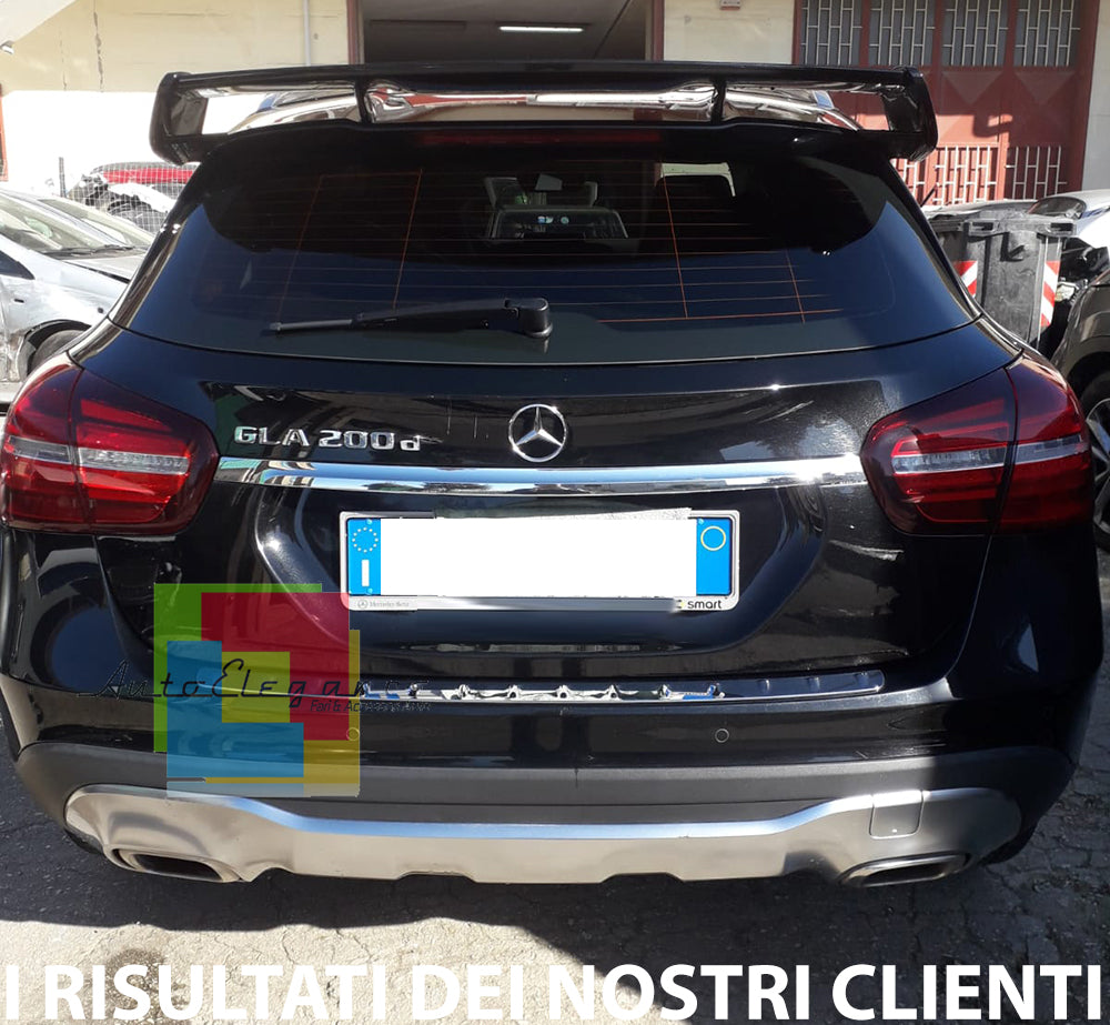 MERCEDES GLA X156 2013-2017 SPOILER LUNOTTO POSTERIORE LOOK AMG TETTO -.