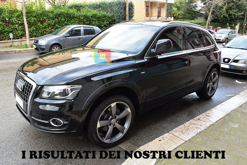 PARAFANGHI ALLARGATI AUDI Q5 2008-2012 SET PASSARUOTA LATERALI LOOK SPORTIVO .-