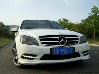 MERCEDES CLASSE C W204 2012-2015 LIFT GRIGLIE FENDINEBBIA LUCI DIURNE LED 6000K