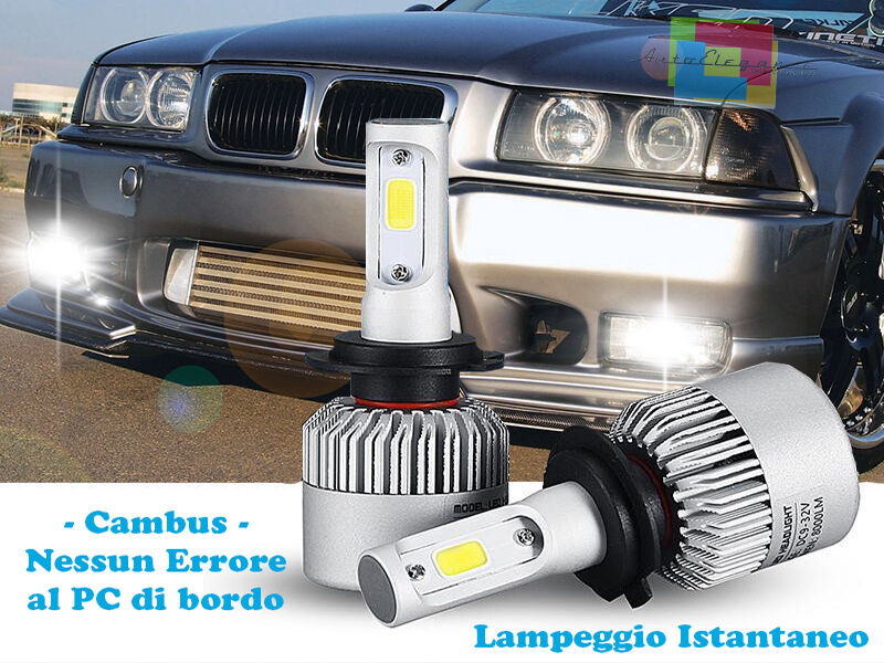 LAMPADE FENDINEBBIA A LED BMW SERIE 3 E36 BERLINA 90-98 CAMBUS BIANCO CREE